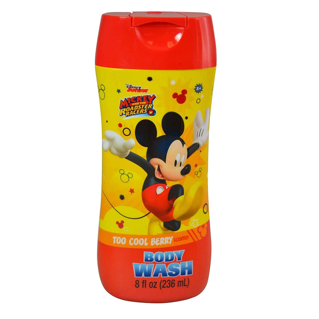 New Mickey Body Wash 8oz in Flip Top Bottle