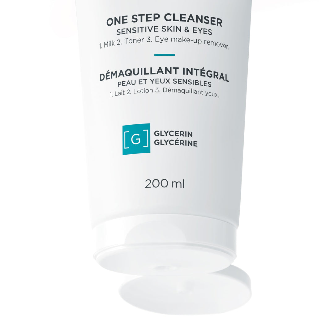 Pureté Thermale One Step Cleanser | Face Wash + Toner + Makeup Remover | No Rinse Required | Gentle Eye Makeup Remover | Suitable For Sensitive Skin & Contact Lenses | Non-Oily | Alcohol Free