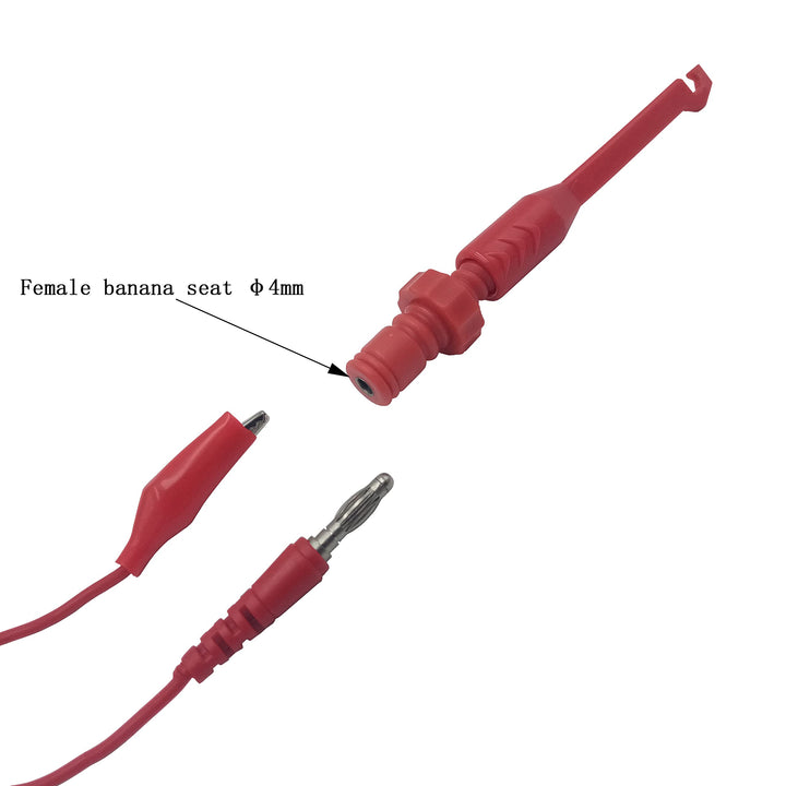 Electronic Wire Piercing Probe Clip 2 Pack for Automotive Diagnostic Tester Tool