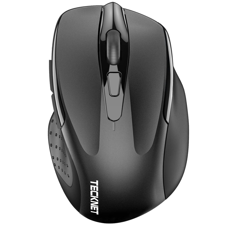 Bluetooth Wireless Mouse, Ergonomic Design, 5 Adjustable DPI, 24 Month Battery Life, Compatible with Windows, Mac, Chromebook, Laptop, Notebook