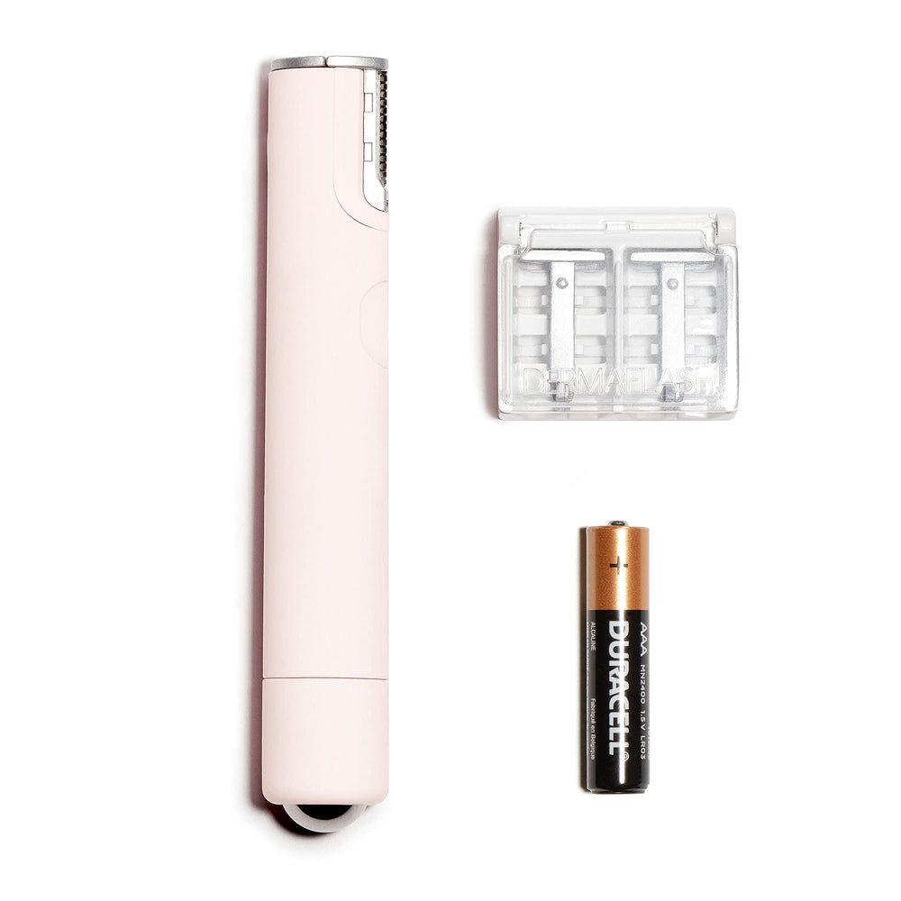 Mini Dermaplaning Tool for Precision Peach Fuzz Removal, Blush