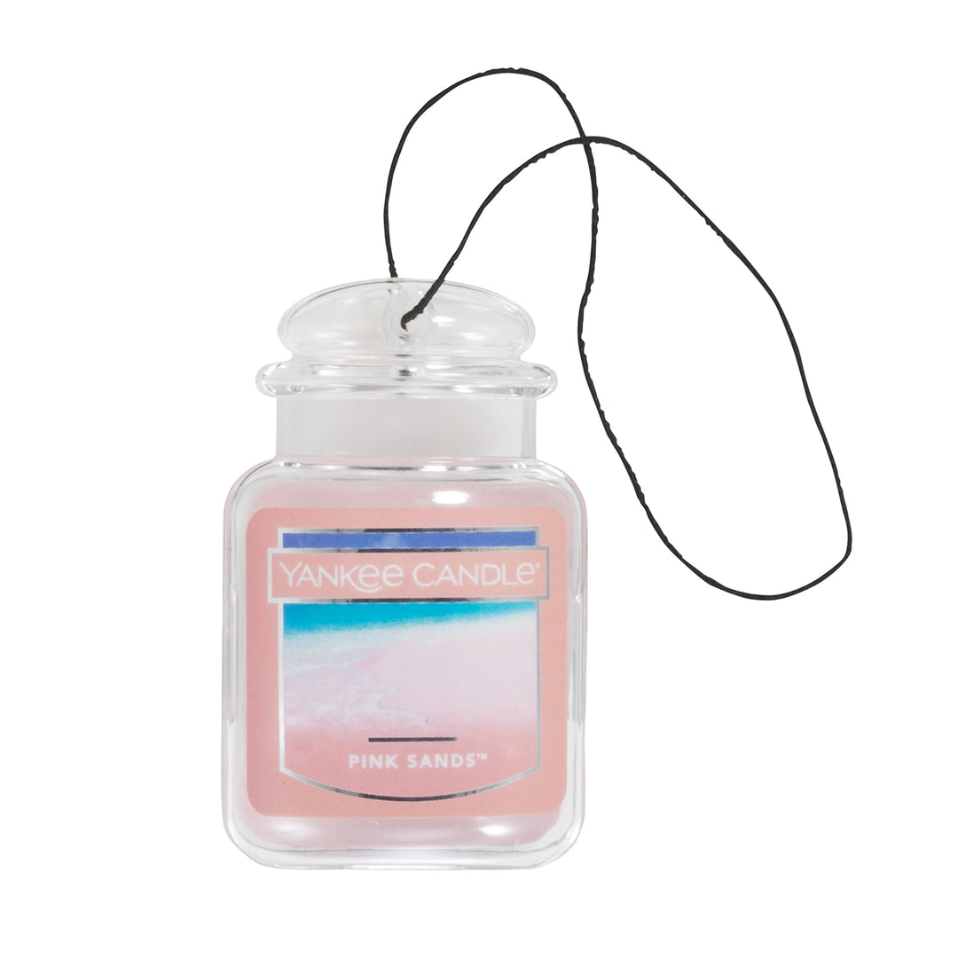 Car Air Fresheners, Hanging Car Jar® Ultimate Pink Sands™ Scented, Neutralizes Odors Up To 30 Days