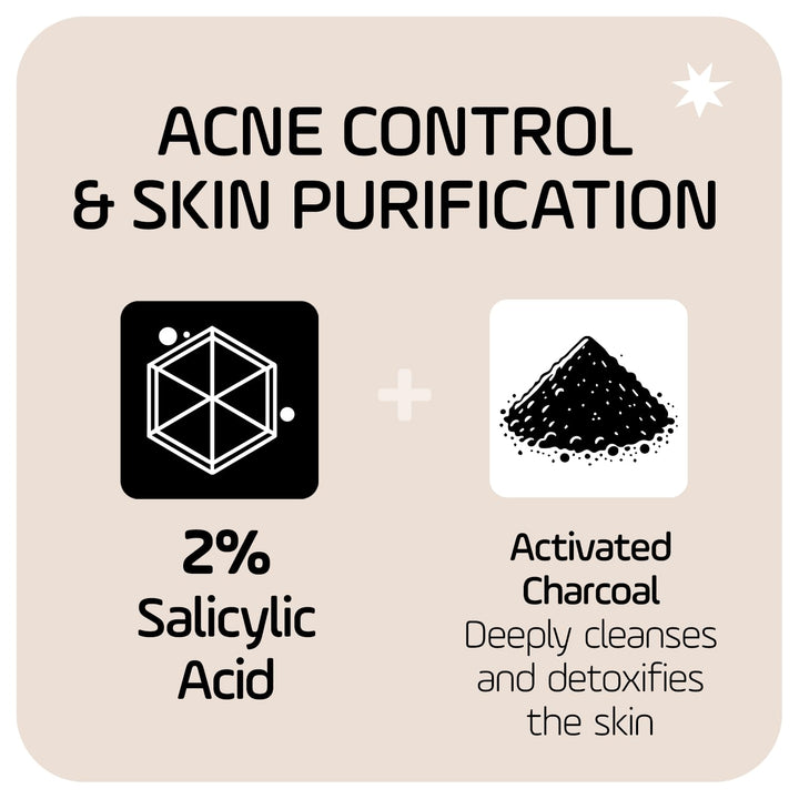 ASEPXIA CLEANSING BAR CHARCOAL 4 OZ