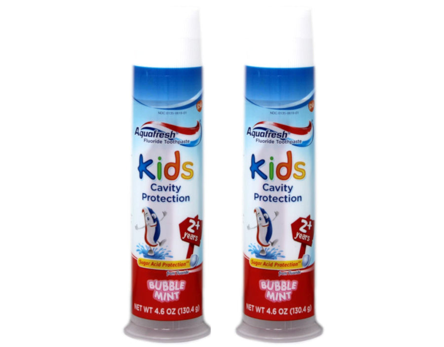 Pack of 2 : Kids Cavity Protection Toothpaste, Bubblemint 4.6 oz(pack of 2)
