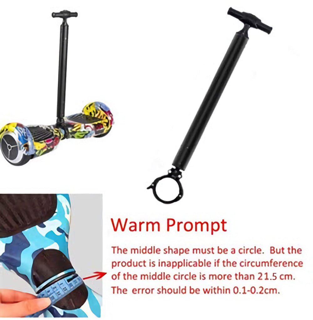 Hoverboard Handle Bar Stretchable Balance Scooter Attachments, Safety Hoverboard Accessories for Two Wheeled Scooter