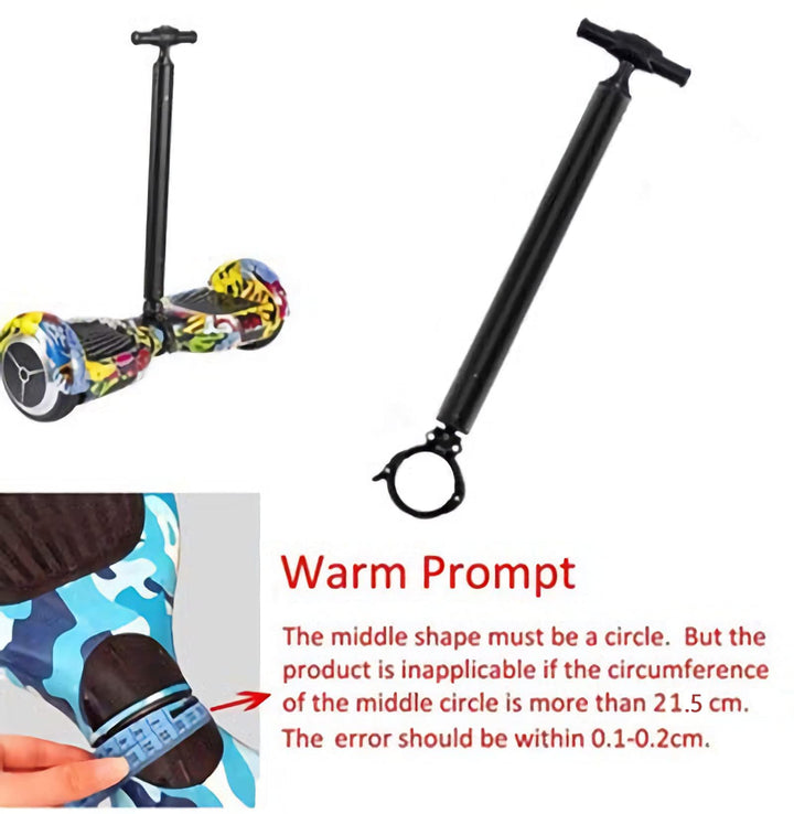 Hoverboard Handle Bar Stretchable Balance Scooter Attachments, Safety Hoverboard Accessories for Two Wheeled Scooter