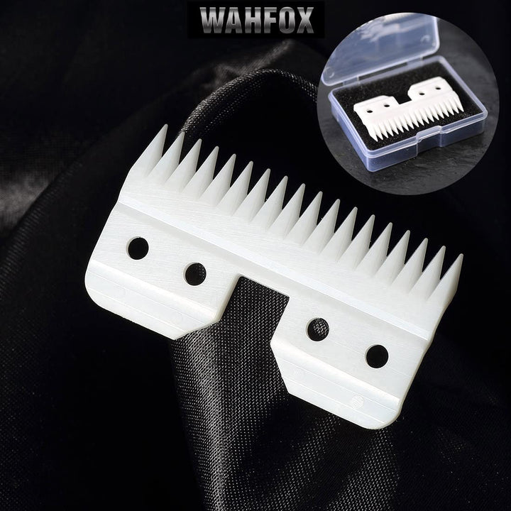 3pcs Fast Feed Ceramic Blades for Oster Fast Feed Clipper Oster A5 Fast Feed Ceramic Blades Fast Feed Replacement Blade A5 Replacement Blade (3PCS)