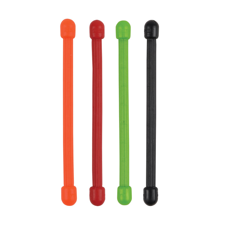 GT3-4PK-A1 Original Gear, Reusable Rubber Twist Tie, Made in The USA, 3-Inch, 3 - 4-Pack, Colors may vary, 4 Count
