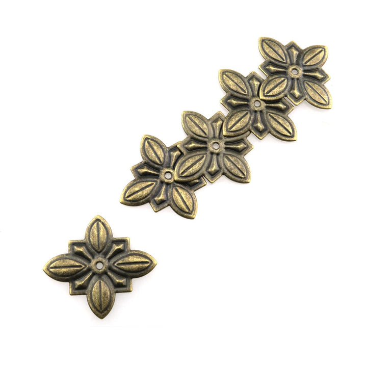 Upholstery Nail 20pcs Cross Shape Antique Bronze Furniture Upholstery Nail Tachas Jewelry Gift Case Box Door Sofa Decorative Tack Stud Pushpin
