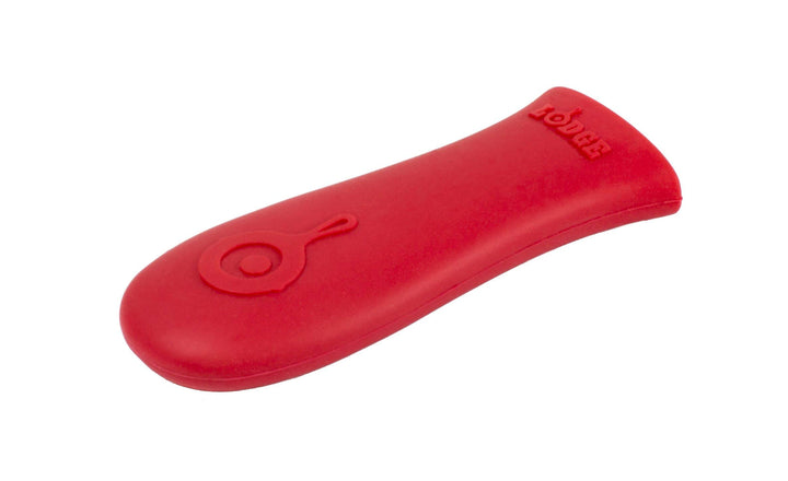 Silicone Hot Handle Holder - Red Heat Protecting Silicone Handle for Cast Iron Skillets with Keyhole Handle