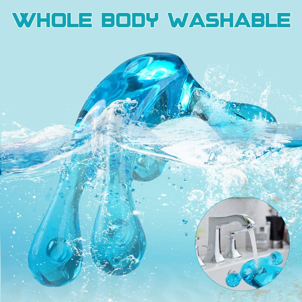 Migleo Hand Held Massage Tool Easy Palm Fit With Massage Knobs For Gentle Pressure Point Massage