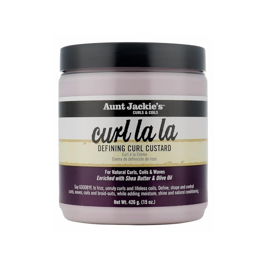 Curl La La, Lightweight Curl Defining Custard, Enriched with Shea Butter & Olive Oil, Basic, 15 Ounce