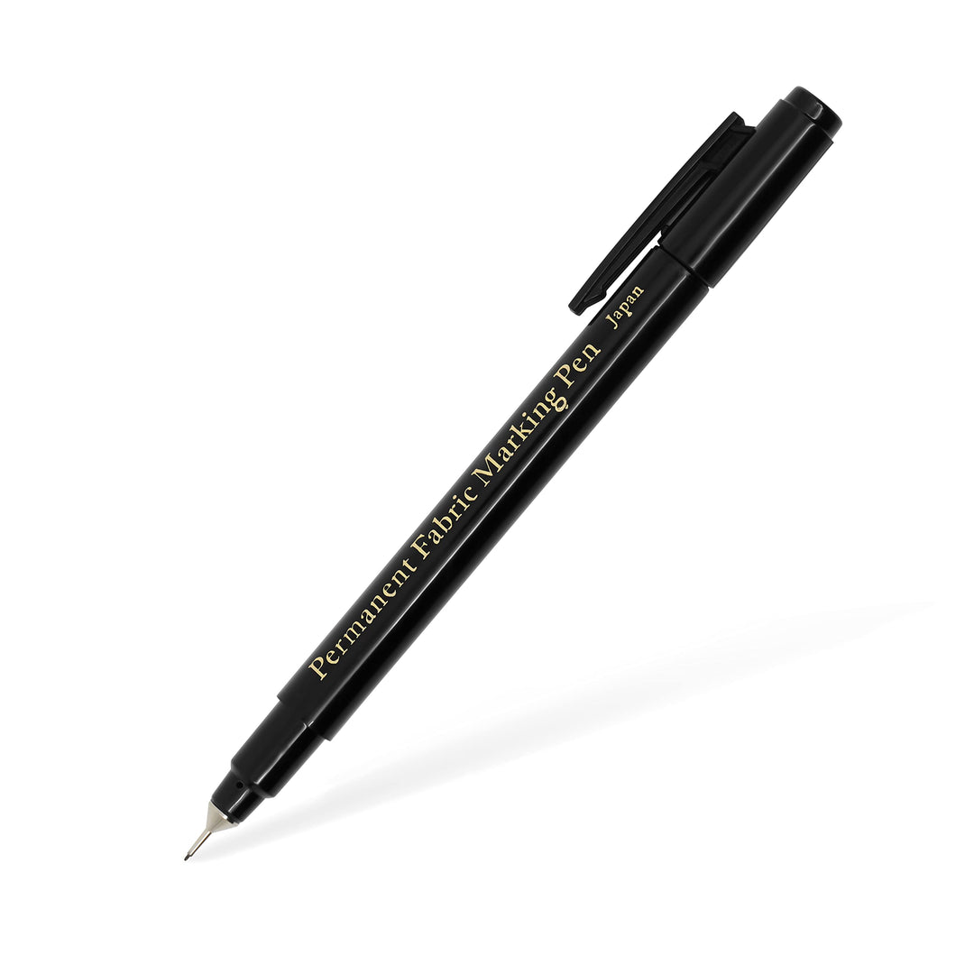 3087 The Fine Line Permanent Fabric Marker, Black, 8.5 x 2.88 x 0.38