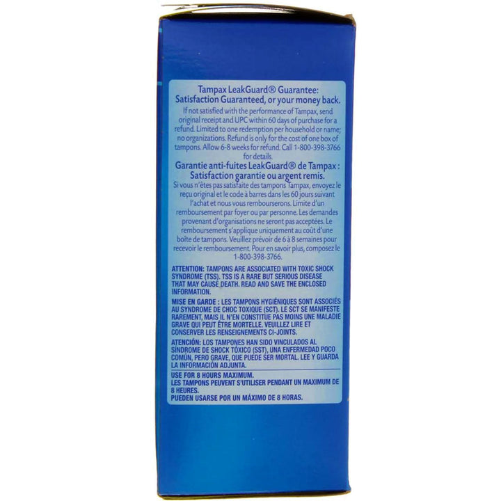 Super Absorbency Tampons with Flushable Applicator 20 ct