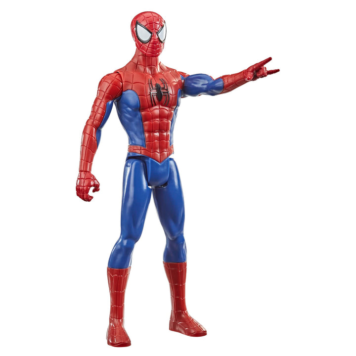 Titan Hero Series Spider-Man 12-Inch Action Figure with Fx Port, Super Hero Toys, Christmas Gifts for Boys and Girls