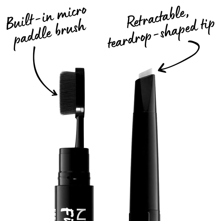 PROFESSIONAL MAKEUP Fill & Fluff Eyebrow Pomade Pencil, Clear