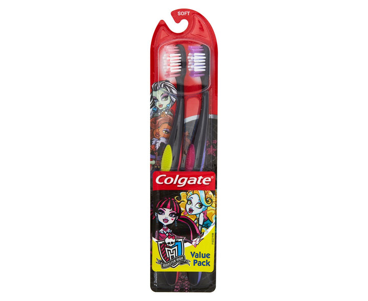 Monster High Toothbrush Value Set - Soft (Colors may Vary)