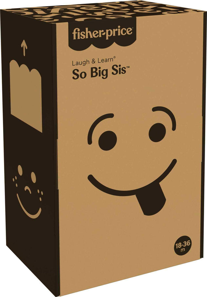 Toddler Learning Toy Laugh & Learn So Big Sis Plush with Music & Lights for Developmental Play Kids Ages 18+ Months