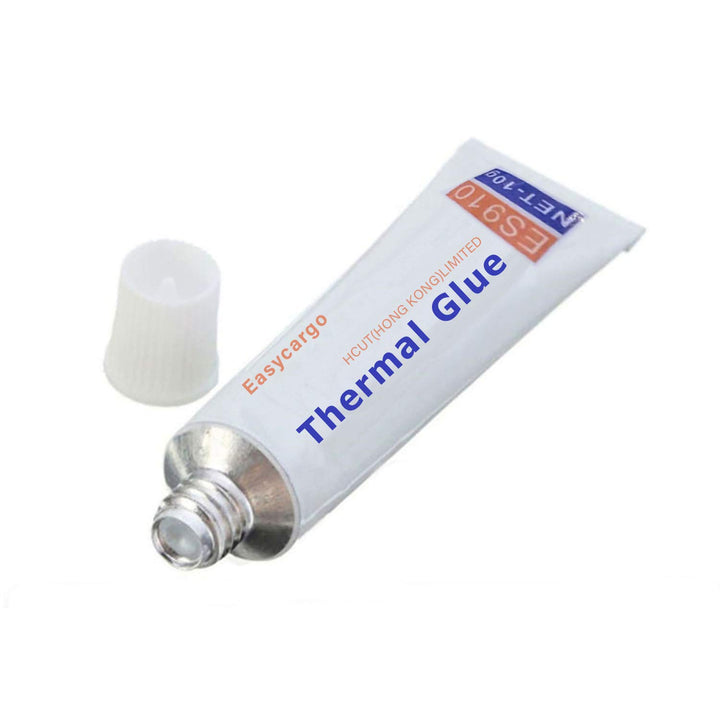 Thermal Glue, High Performance Silicone Thermal Conductive Adhesive Glue, Cooler Epoxy Compound for Heatsink GPU VRM VRAM LED IC Chips MOSFET BJT Transistor 3D Printer PCB Tec1-12706