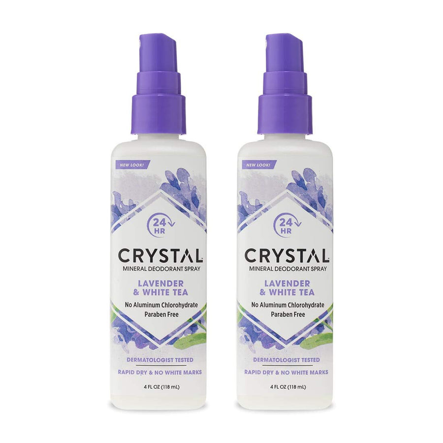 Lavender and White Tea Body Spray - 4 oz - Liquid (Pack of 2)