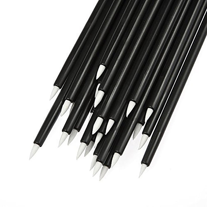 100PCS Disposable Eyeliner Makeup Brushes Applicator Cosmetic Eye Wands