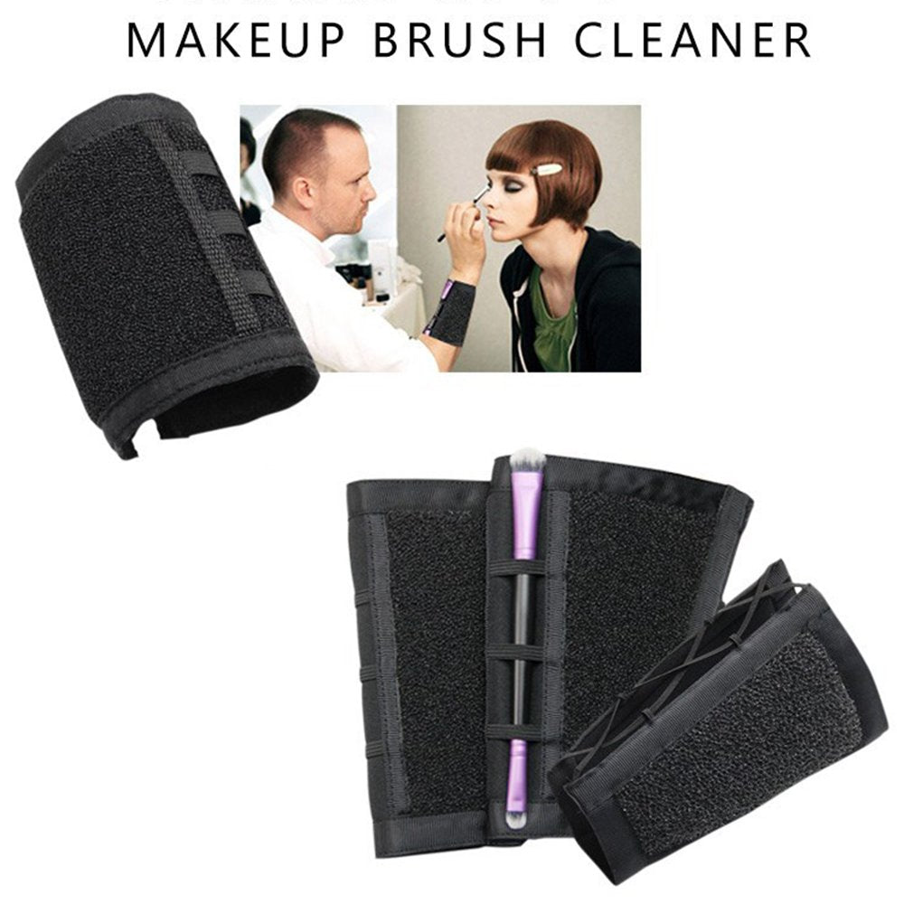 Makeup Remover Cleaner Color Switch Armband Cleaner Cleaning Arm Sponge For Makeup Brush Color Dedicated Washing Tool