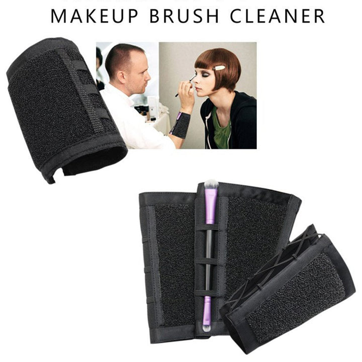 Makeup Remover Cleaner Color Switch Armband Cleaner Cleaning Arm Sponge For Makeup Brush Color Dedicated Washing Tool