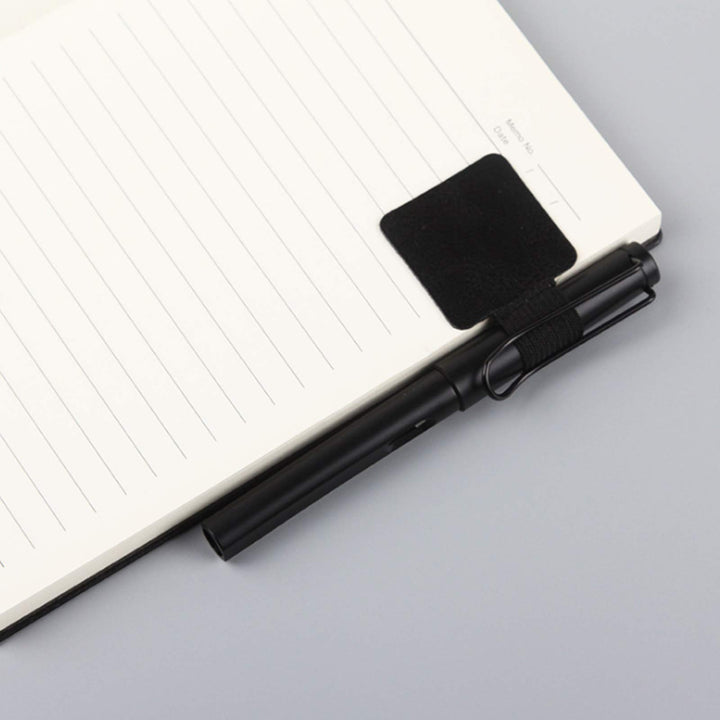 10 Pieces Pen Loop Holder, Adhesive Elastic Pencil Loop Holder, Leather Pencil Loop Holder with Elastic Band for Notebooks, Journals, Calendars, Planner, 10 Colors