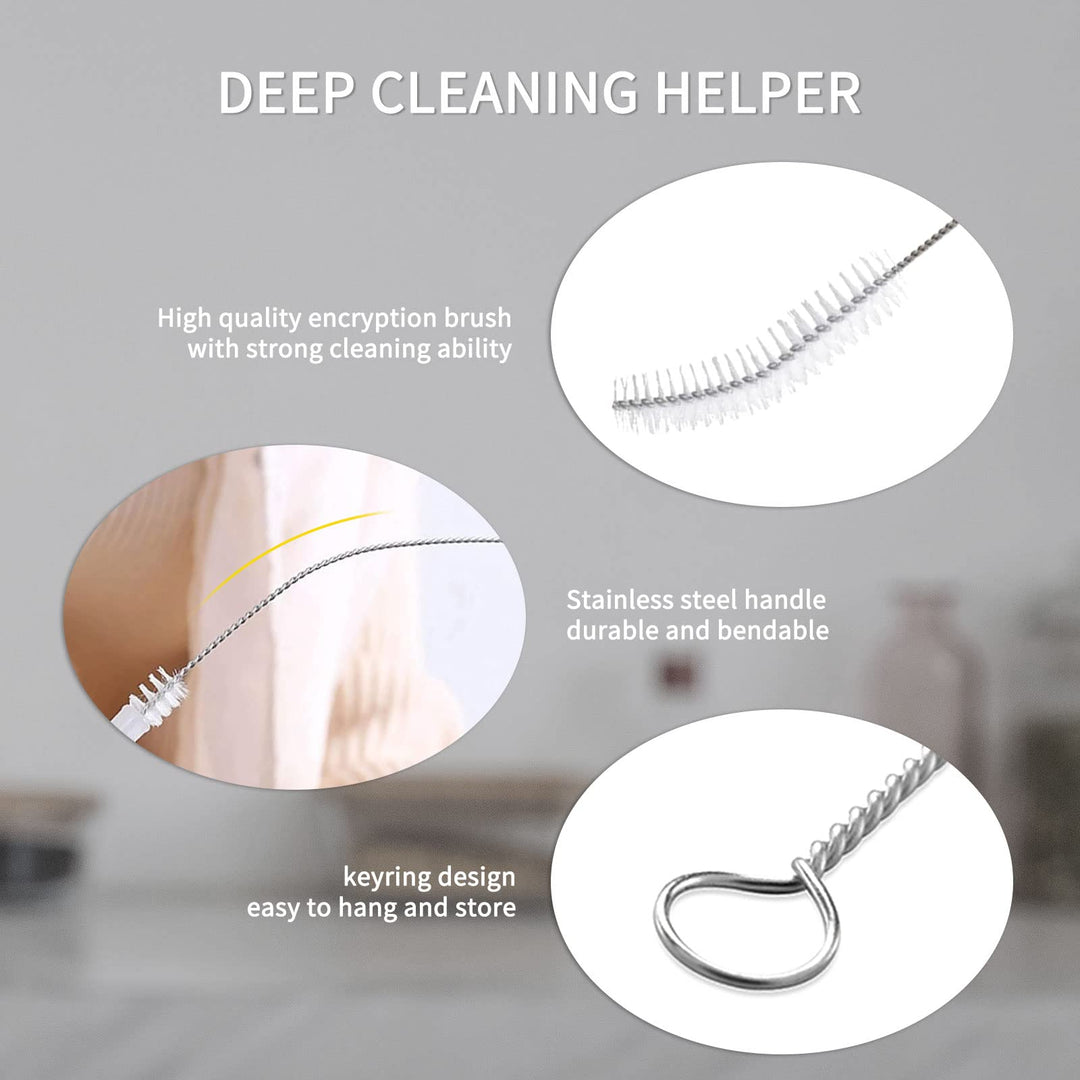 1 : Set of Bottle Cleaning Brushes 3Pcs Kitchen Nylon Multifunction Clean Brush Set (L.&G.)