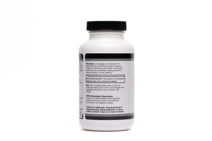 EFA Gold, 90 Softgel Capsules. High Potency Omega-3s EPA and DHA + Omega 6&9 Fatty Acids. Combination Fish, Flaxseed and Borage Oil.