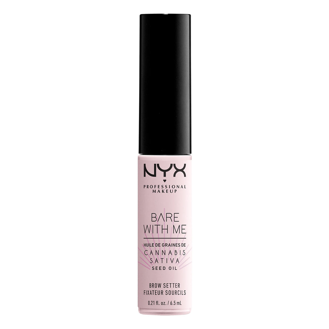 PROFESSIONAL MAKEUP Bare With Me Cannabis Sativa Seed Oil Brow Setter, Eyebrow Gel