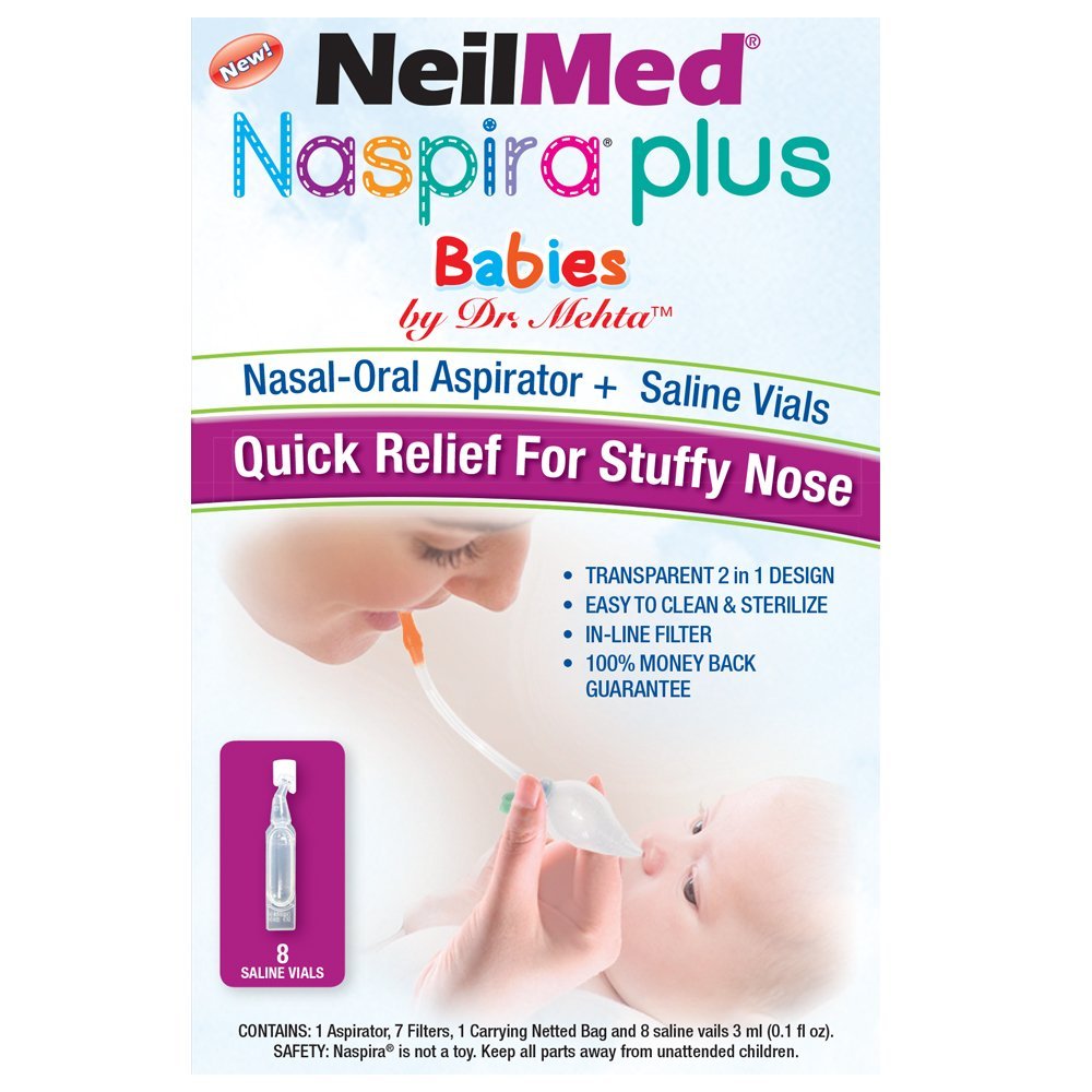 Naspira Plus Nasal Oral Aspirator, 1 Count