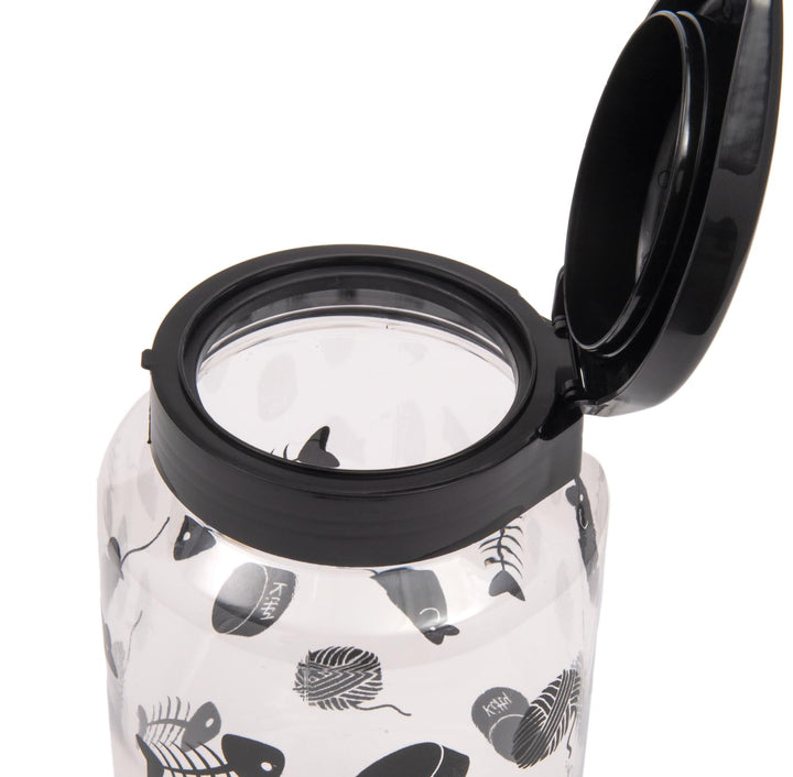 Dog Treat Plastic Jar, 64 ounce