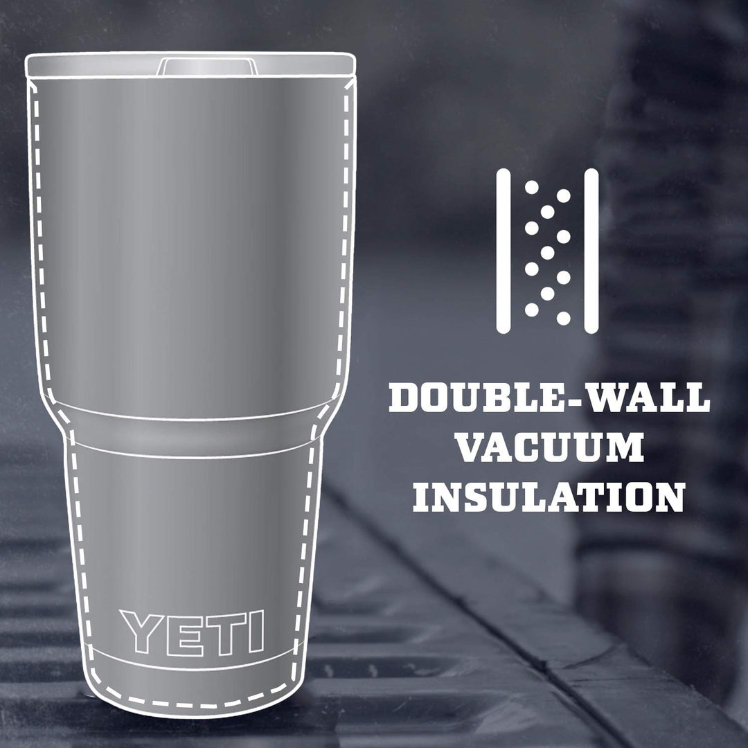 Rambler 30 oz Stainless Steel Vacuum Insulated Tumbler w/MagSlider Lid, Navy