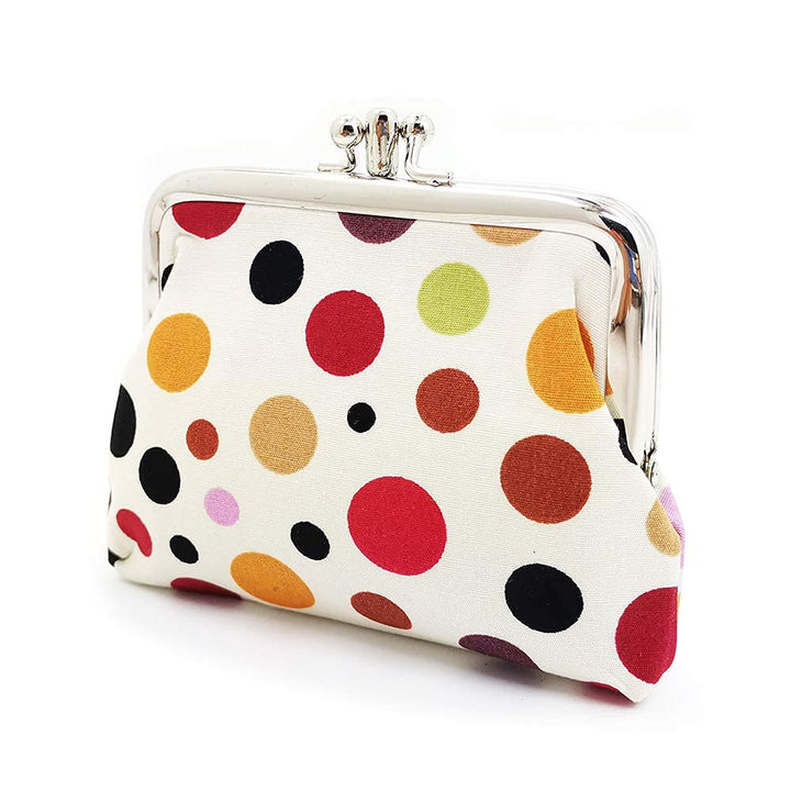 Cute Buckle Coin Purses Vintage Pouch Kiss-lock Change Purse Wallets