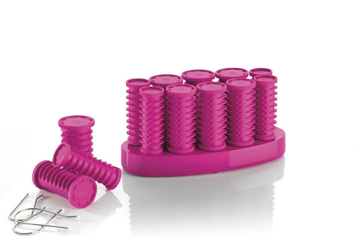 Instant Heat Compact Hot Rollers; Zebra
