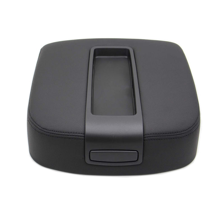 Black Armrest Cover Center Console Lid for Chevy Avalanche Silverado Tahoe GMC Yukon XL Sierra 2007-2013