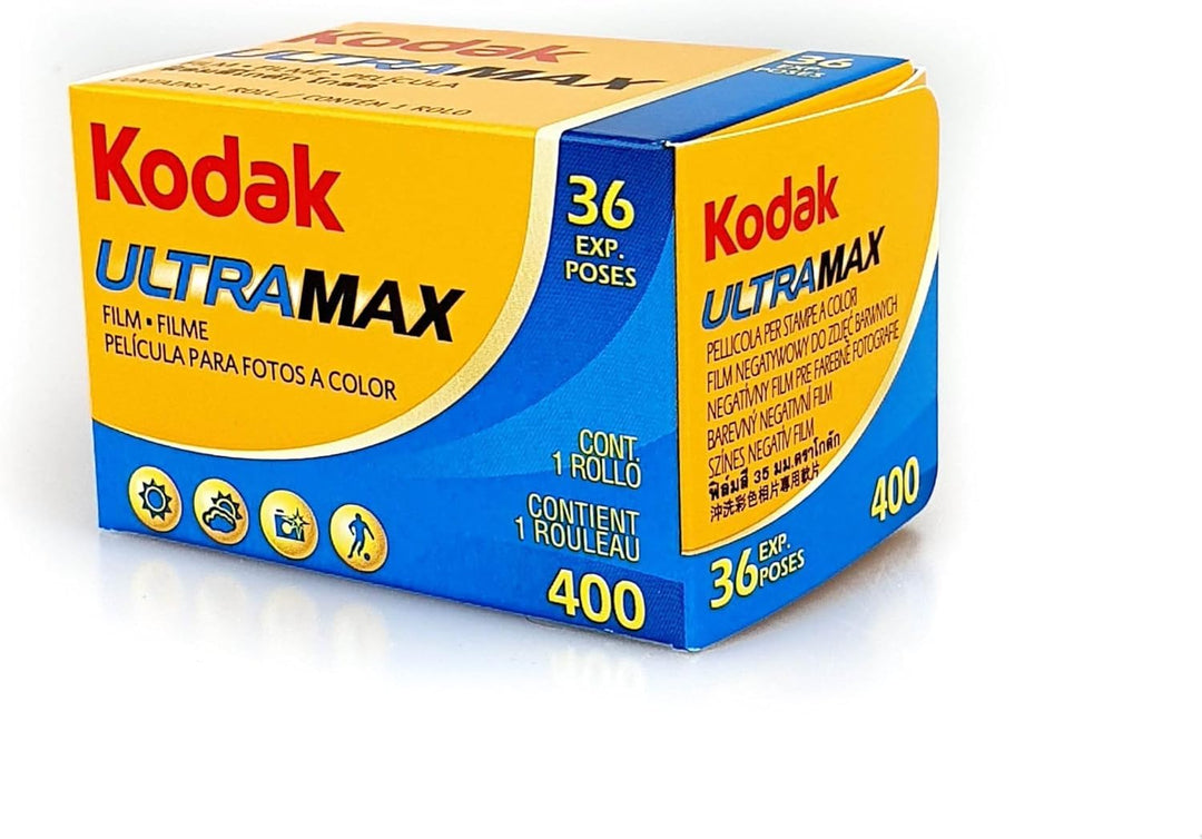 Kodak 603 4078 Ultramax 400 Color Negative Film (ISO 400) 35mm 36 Exposures Carded