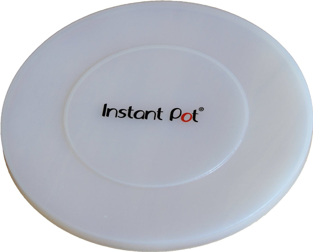 Pot Silicone Lid, 9.8-In, 5-Qt & 6-Qt Pot Lid, From the Makers of Pot, Reusable Silicone Lid for Bowl and Food Cover, Microwave Cover for Food, Transparent White