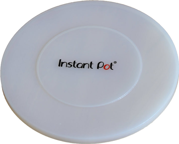 Pot Silicone Lid, 9.8-In, 5-Qt & 6-Qt Pot Lid, From the Makers of Pot, Reusable Silicone Lid for Bowl and Food Cover, Microwave Cover for Food, Transparent White