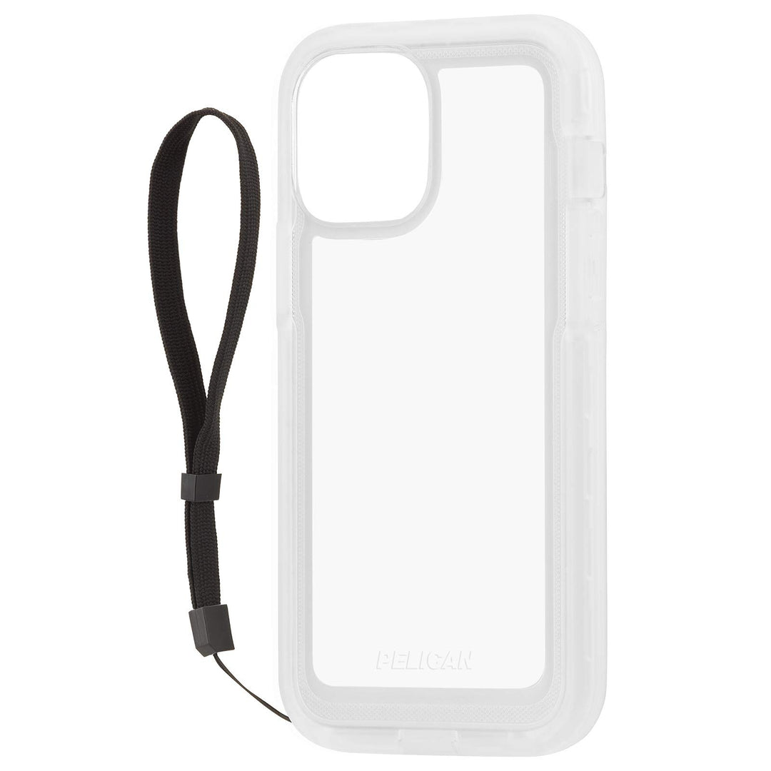 - MARINE ACTIVE Series - Case for iPhone 12 Pro Max (5G) - 18 ft Drop Protection - Lanyard Strap - 6.7 Inch - Clear