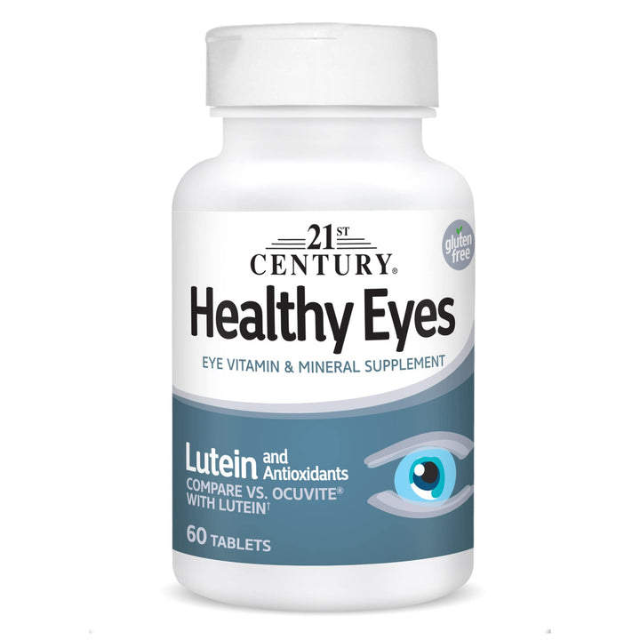 Healthy Eyes with Lutein Tablets, 60 Count, White (27452)