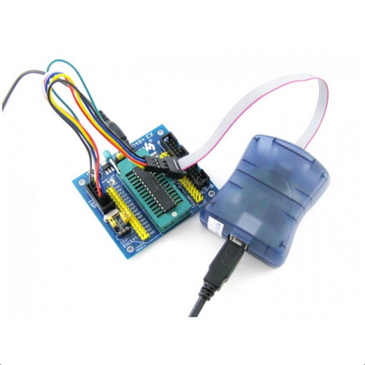 Based on ATMEL Official STK500 USB AVRISP CH AVR ISP high Speed Programmer Compatible with at AVRISP from ATMEL Supports AVR Studio 4/5/6/7 ISP_6PIN Interface @XYGStudy