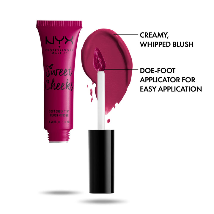 PROFESSIONAL MAKEUP Sweet Cheeks Soft Cheek Tint, Cream Blush - Showgirl