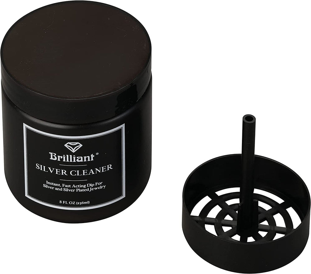 Silver Dip Cleaner, Black 8 Oz