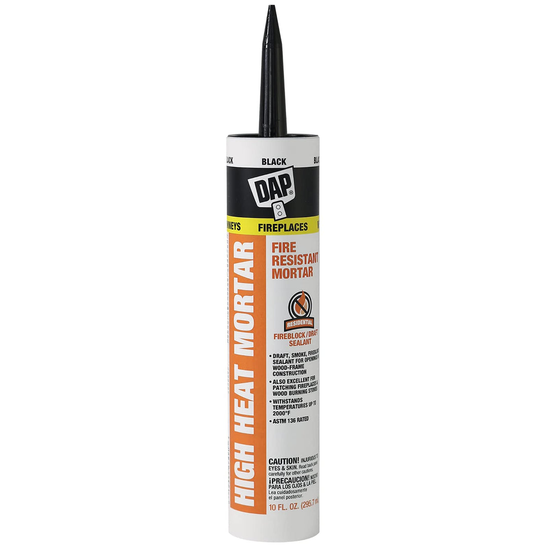 Dap 18854 Stove and Fireplace Mortar 10-Ounce