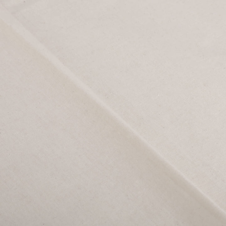 Muslin Fabric Cotton Cloth 62 Inch Wide by Yard (2 Yards, Natural Thin)