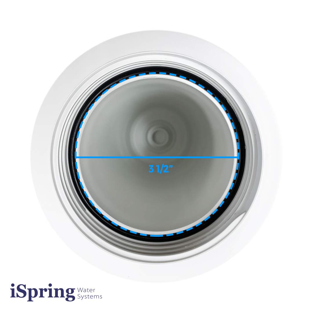 Housing O-Ring, 3 1/2, for RCC Series RO System and Countertop Water Filter Housing Sump O ring ORFx3, Black, 3 Piece