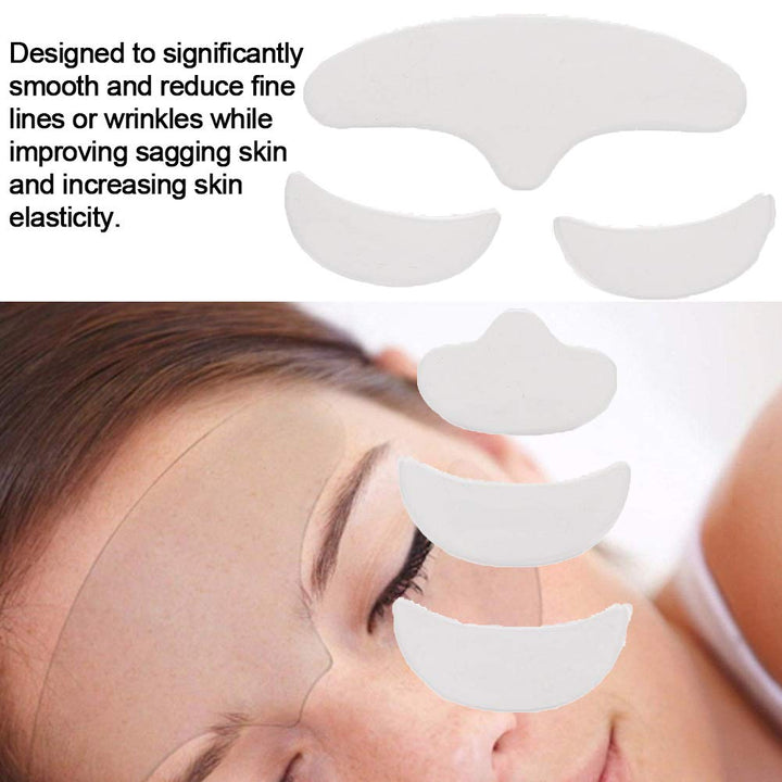 Silicone Chest Pads, Skin Lifting Patch Forehead Patch, for Increasing Skin Elasticity for Removing Wrinkles