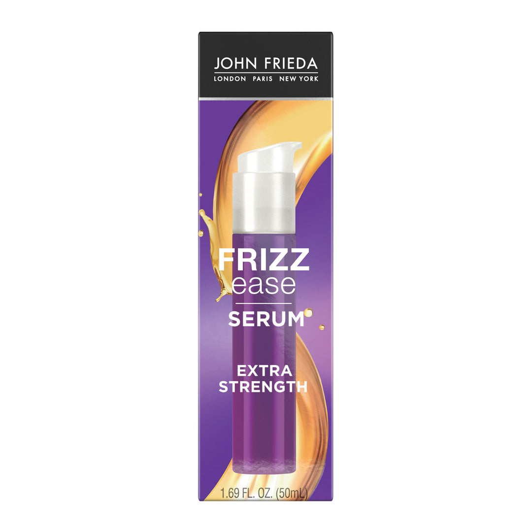 Frizz Ease Extra Strength Hair Serum, Nourishing Hair Oil for Frizz Control, Heat Protectant with Argan & Coconut Oils, 1.69 fl oz